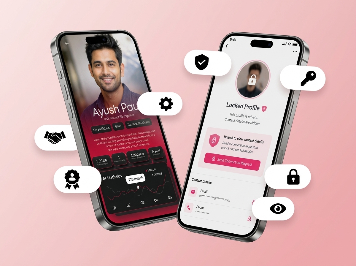 Dhol.ai App Preview - Verified Matchmaking